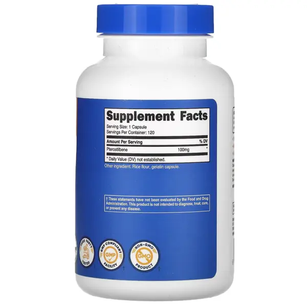 Nutricost Pterostilbene 100mg, Capsules